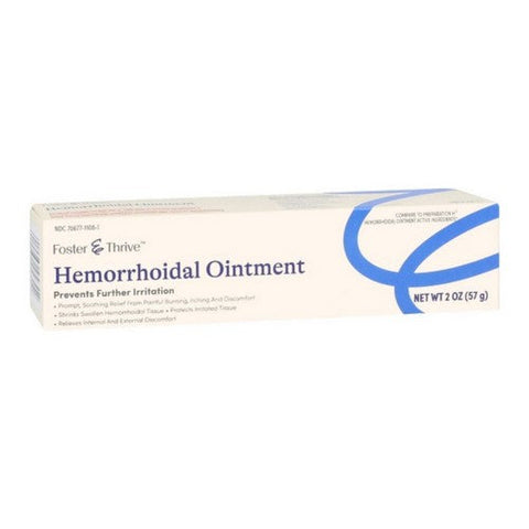 Foster And Thrive, Hemorrhoidal Ointment, 2 Oz Foster And Thrive
