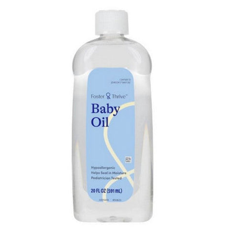 Foster And Thrive, Baby Oil, 20 Oz Foster And Thrive