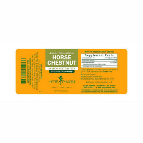 Herb Pharm, Horse Chestnut, 4 Oz Herb Pharm