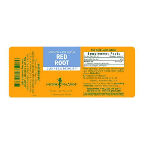 Herb Pharm, Red Root, 4 oz Herb Pharm