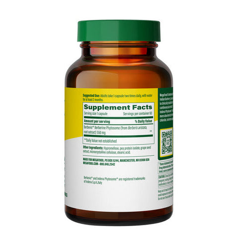 MegaFood, Berberine Phytosome, 60 Capsules MegaFood