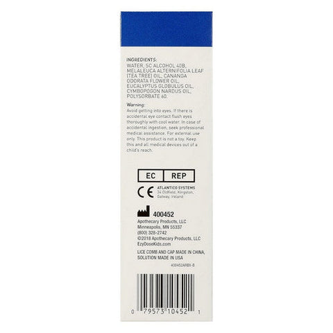 Acu-Life, Lice And Egg Removal System, 2 Oz Acu-Life
