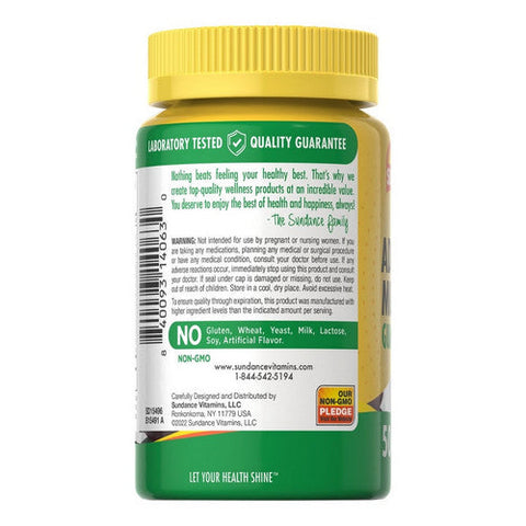 Sundance, Adult Multivitamin Gummies Natural Mixed Berry, 50 Count Sundance