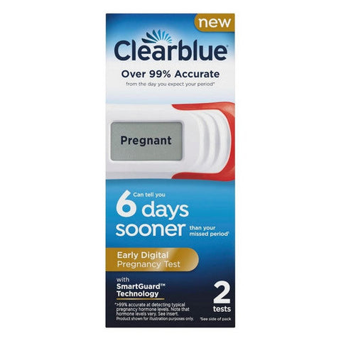 Clearblue, Digital Pregnancy Test, 2 Count Clearblue