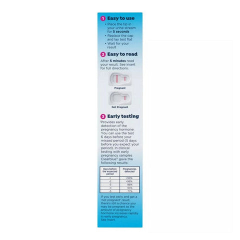 Clearblue, Early Detection Pregnancy Test, 6 Count Clearblue