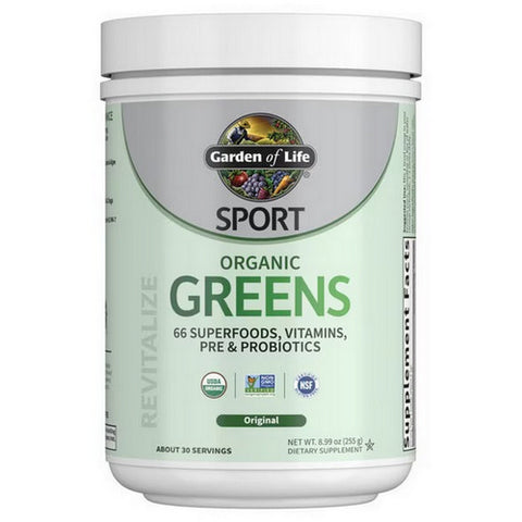 Sport Organic Greens Original 8.99 Oz by Garden of Life