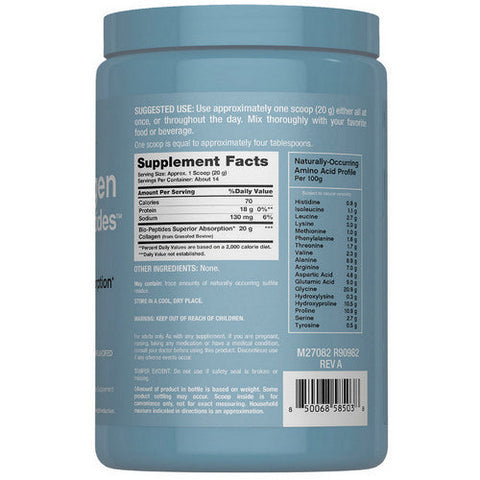 Neocell Laboratories, Collagen Peptides Grass Fed, 10 Oz Neocell Laboratories