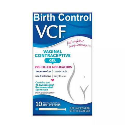 Vaginal Contraceptive Gel Pre-Filled Applicators 10 Count by Vcf