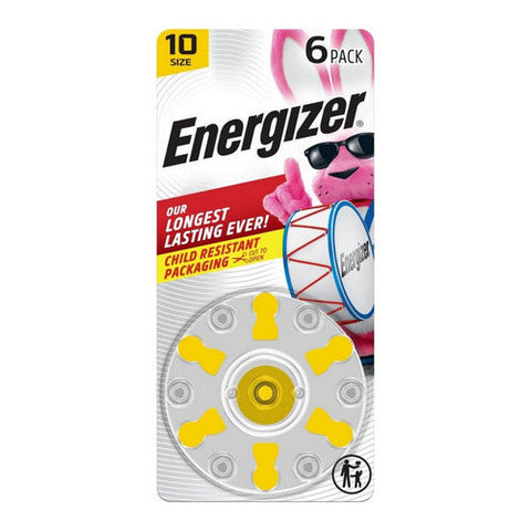 Energizer, Hearing Aid Batteries Size 10, 8 Count Energizer