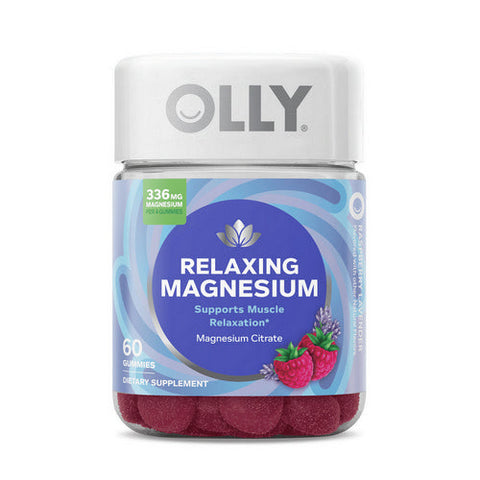 Olly, Relaxing Magnesium Gummies, 60 Count Olly