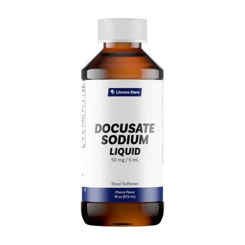Llorens Pharmaceuticals, Docusate Sodium Stool Softener, 16 Oz Llorens Pharmaceuticals