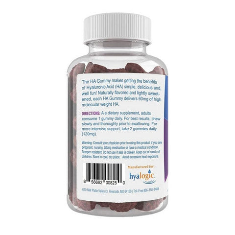 Hyalogic, Hyaluronic Acid For Joints Skin And Eyes Berry Flavor, 30 Count Hyalogic