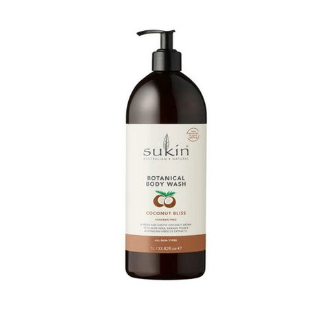 Sukin, Body Wash Coconut Bliss, 33.82 Oz Sukin