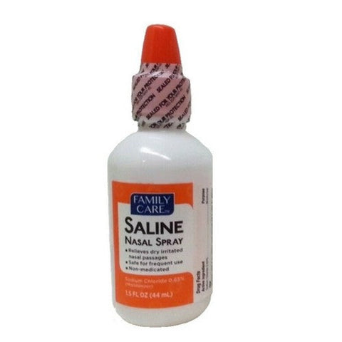 Family Care, Saline Nasal Spray, 1.5 Oz Family Care