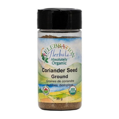 Celebration Herbals, Organic Coriander Seed Ground, 1.59 Oz Celebration Herbals