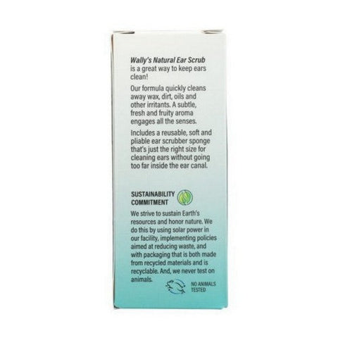 Wallys Natural Products, Adult Ear Scrub, 2 Oz Wallys Natural Products