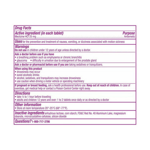 Pepto-Bismol, Motion Sickness Tablets, 10 Count Pepto-Bismol