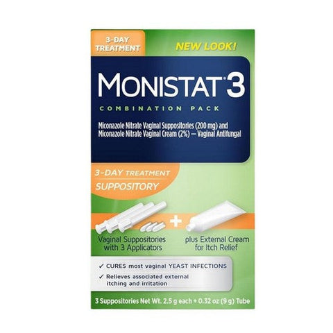 Monistat, Monistat Day Combo Cream, 3 Count Monistat