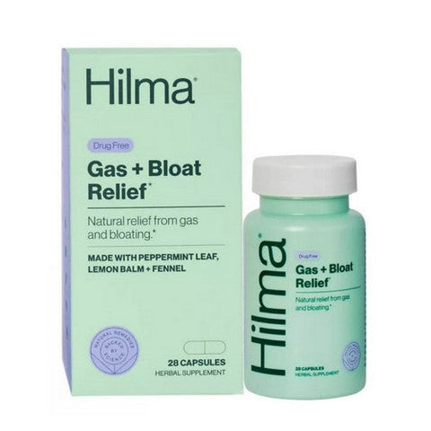 Hilma, Gas Plus Bloat Relief, 28 Caps Hilma