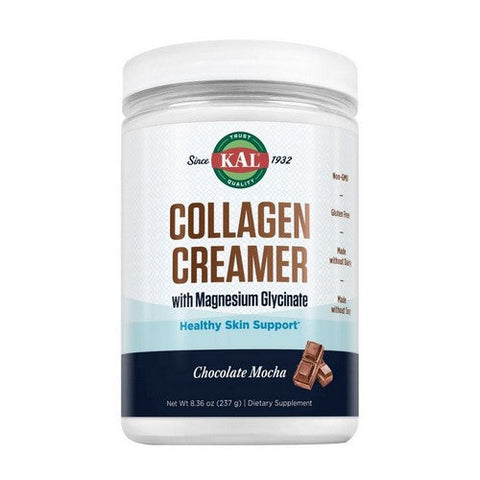 Kal, Magnesium Collagen Creamer Powder Chocolate Mocha, 8.36 Oz Kal