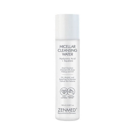 Micellar Hyaluronic Acid Plus Squalane Cleansing Water 5.28 Oz by ZenMed