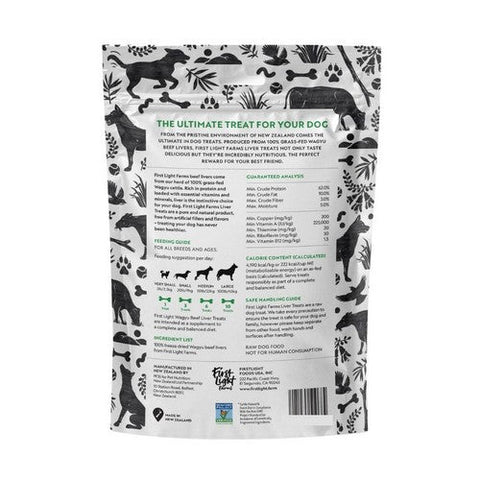 First Light Farms, Wagyu Liver Dog Treats Freeze Dried, 4 Oz First Light Farms