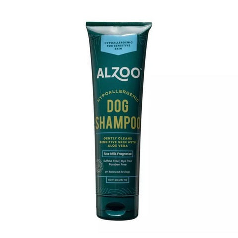 Plant-Based Hypoallergenic Shampoo Dogs Unscented 8 Oz by Alzoo