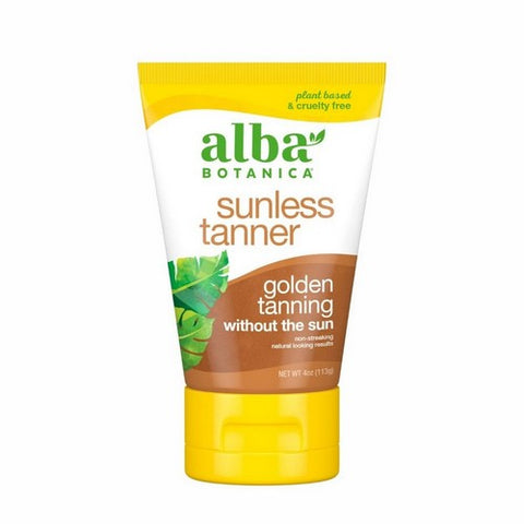 Alba Botanica, Sunless Tanning Lotion, SPF15 4 Oz Alba Botanica