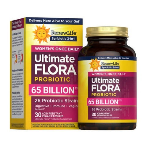 Ultimate Flora Women's Probiotic 30 Caps by Renew Life