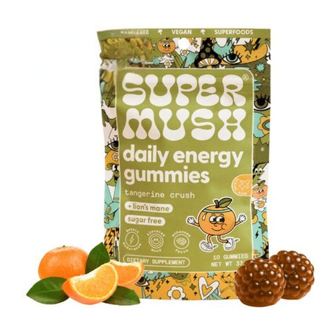 Daily Energy Gummies 10 Count by SuperMush