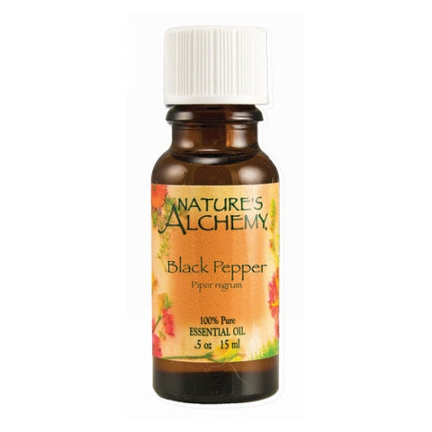 Natures Alchemy, Essential Oil, Black Pepper 0.5 Oz Natures Alchemy