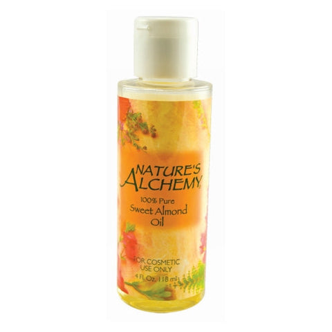 Natures Alchemy, Carrier Oil, Sweet Almond 4 Oz Natures Alchemy