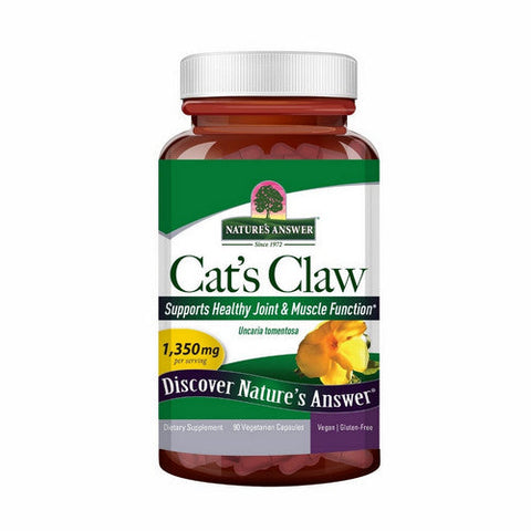 Nature's Answer, Cats Claw Inner Bark, 90 Caps Nature's Answer