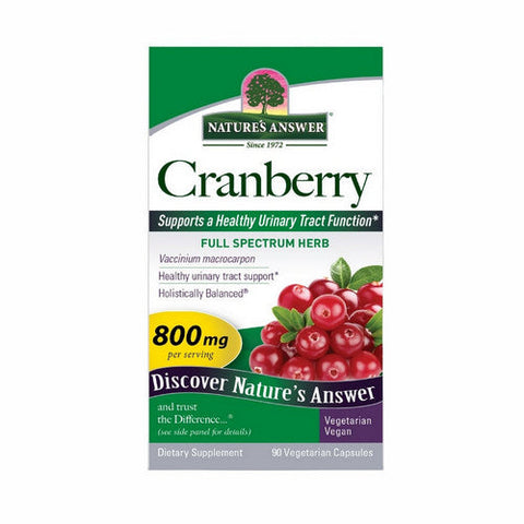 Nature's Answer, Cranberry Fruit, 90 Vcaps Nature's Answer