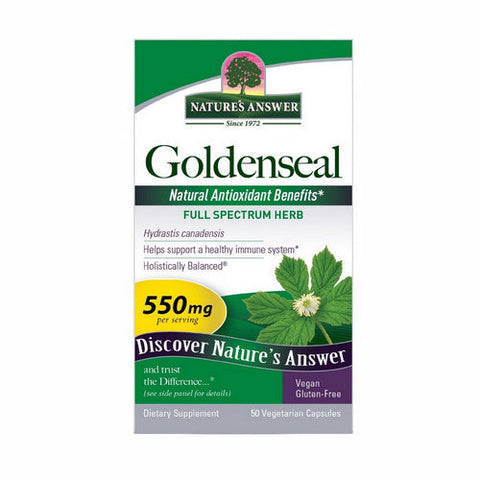 Nature's Answer, Goldenseal Root, 50 Vcaps Nature's Answer