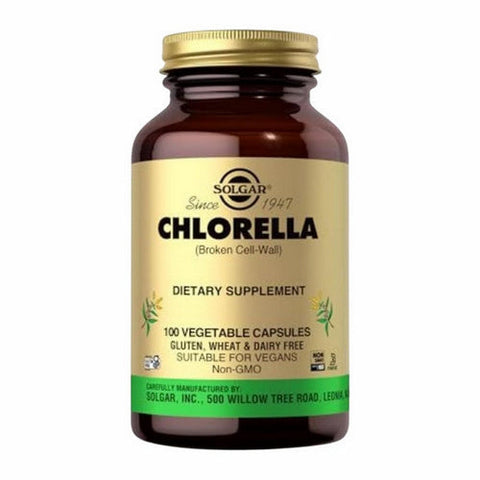 Solgar, Chlorella Broken Cell-Wall, 100 Veg Caps Solgar