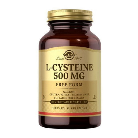 Solgar, L-Cysteine, 500 mg, 90 V Caps Solgar