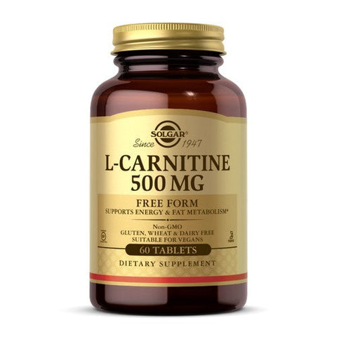 Solgar, L-Carnitine, 500 mg, 60 Tabs Solgar