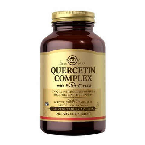 Solgar, Quercetin Complex with Ester-C Plus Vegetable Capsules, 100 Veg Caps Solgar
