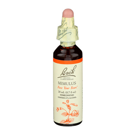 Bach, Flower Essence Mimulus, 20 ML Bach