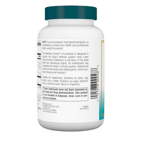 Source Naturals, Wellness Elderberry Extract, 500 mg, 120 Tabs Source Naturals