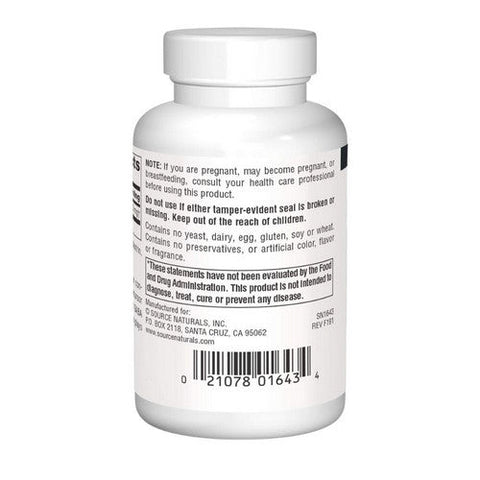 Source Naturals, L-Glutamine, 500 mg, 50 Caps Source Naturals