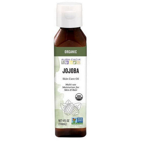 Aura Cacia, Organics Skin Care, Jojoba 4 fl oz Aura Cacia