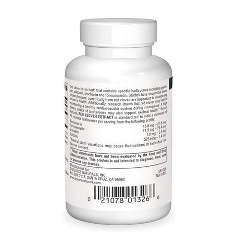 Source Naturals, Red Clover Extract, Extract 60 Tabs Source Naturals