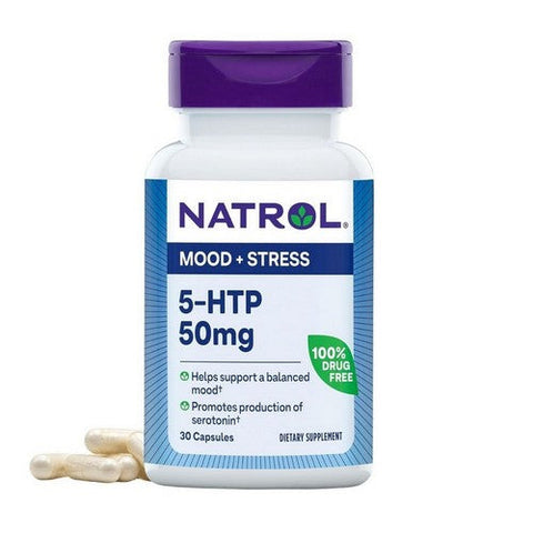 Natrol, Mood And Stress 5-HTP, 50 mg, 30 Caps Natrol
