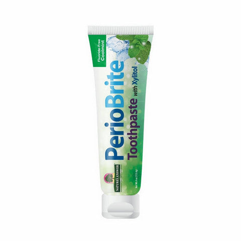 Nature's Answer, PerioBrite Toothpaste With Xylitol Cool Mint, 4 Oz Nature's Answer