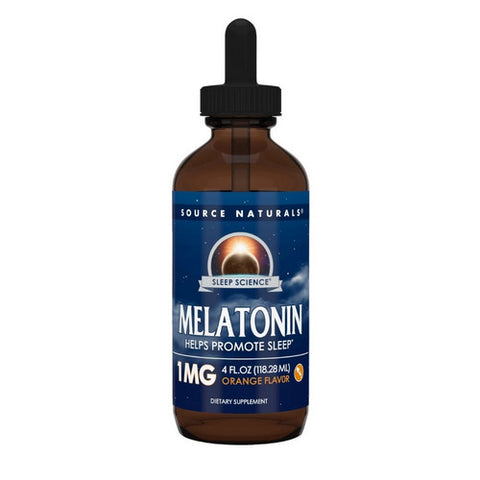 Source Naturals, Melatonin Orange, 1 Mg, 4 fl oz Source Naturals