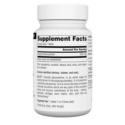 Source Naturals, N-A-G, 500 mg, 60 Tabs Source Naturals