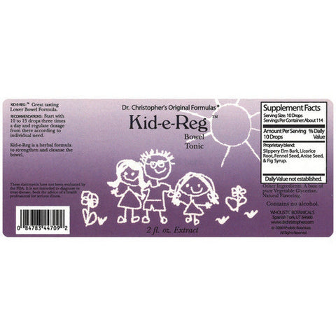 Dr. Christophers Formulas, Kid-e-Reg Extract, 2 oz Dr. Christophers Formulas