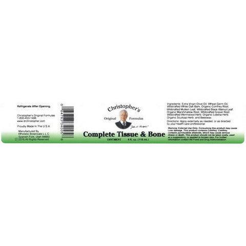 Dr. Christophers Formulas, Original Formulas Complete Tissue And Bone Ointment, 4 Oz Dr. Christophers Formulas
